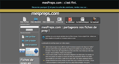 Desktop Screenshot of mespreps.com
